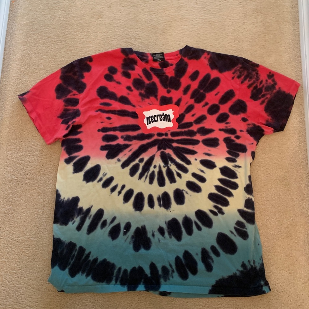 Icecream Appleyard 2XL Knit in Multicolor Tie Dye